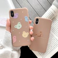 iPhone 11 Pro 卡通熊熊浮雕保護殼