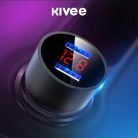 【KIVEE】KV-UT702P 雙USB智能車載充電器