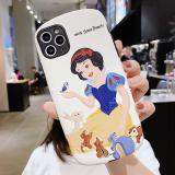 iPhone XR 迪士尼正版授權 貼皮白雪公主保護殼