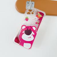 iphone 12 Mini 草莓熊冰塊流沙保護殼