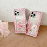iPhone 12 鏡面粉玫瑰保護殼