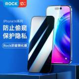 iPhone 14 Pro Max【ROCK】防窺鋼化玻璃膜