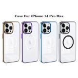 iPhone 14 Pro Max 卡D亞電鍍磁吸保護殼