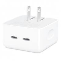 蘋果原裝 35W 雙 USB-C 埠小型電源轉接器(折疊款)